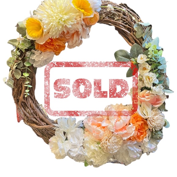 Custom Handmade w/ love,wreath, door art, decor for the home SEE NOTES - Picture 13 of 15